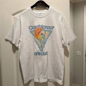 Casablanca White Graphic Tee